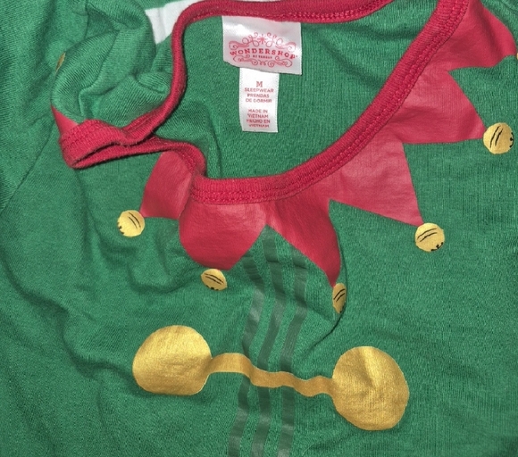 Target Green and Red Elf Pajama Set - Picture 2 of 2